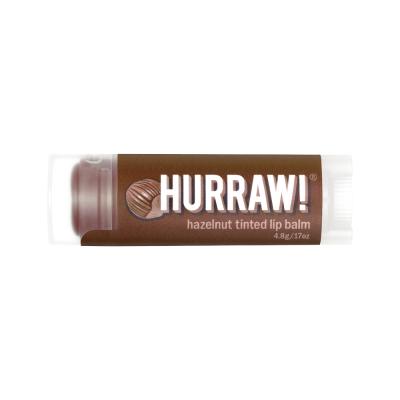 Hurraw! Organic Lip Balm Tinted Hazelnut 4.8g